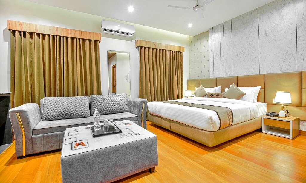 Deluxe suite room at Varaha Swamy Rest House Tirumala